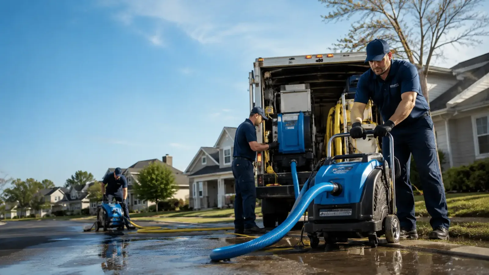 Flood Damage Cleanup in Dixie, WV